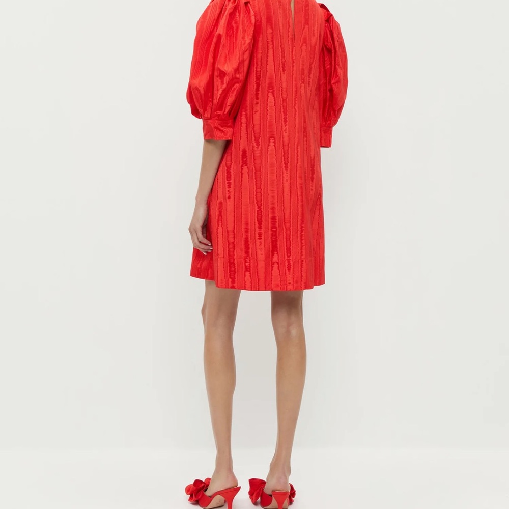 Loeffler Randall Willy Mini Dress in Red - Picture 3 of 4